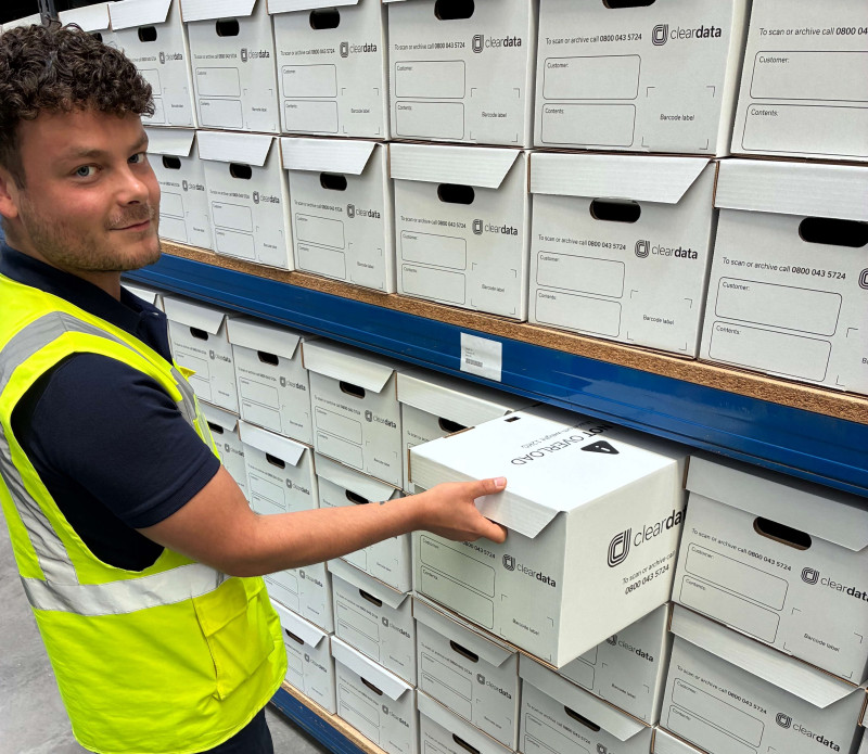 Archive Storage Boxes from Cleardata
