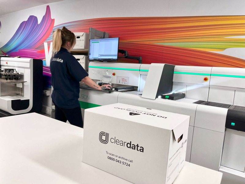 Bulk Scanning Services from Cleardata