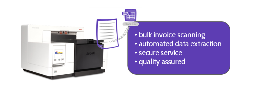 invoice scanning service